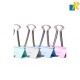 Deli Effortless Metal Binder Clip 41mm assorted packaging 24 pcs,4 Colors Item No.8552S