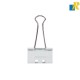 Deli Effortless Metal Binder Clip 41mm assorted packaging 24 pcs,4 Colors Item No.8552S