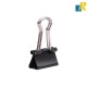 Deli Essential Binder Clip Black 15mm 60 Pcs Item No.8566A