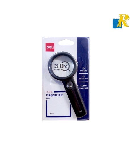 Deli Classic Magnifier (3.0X) 45mm Item No.9092
