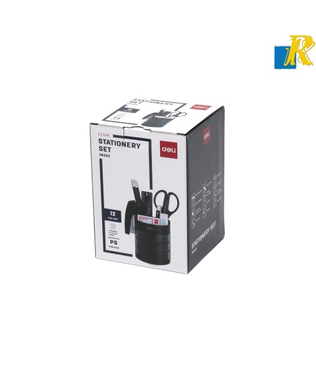 Deli Clasic Stationery Set 12 PCS Set Item No.38253