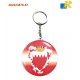 Keychain Button Badge with Mirror -58mm